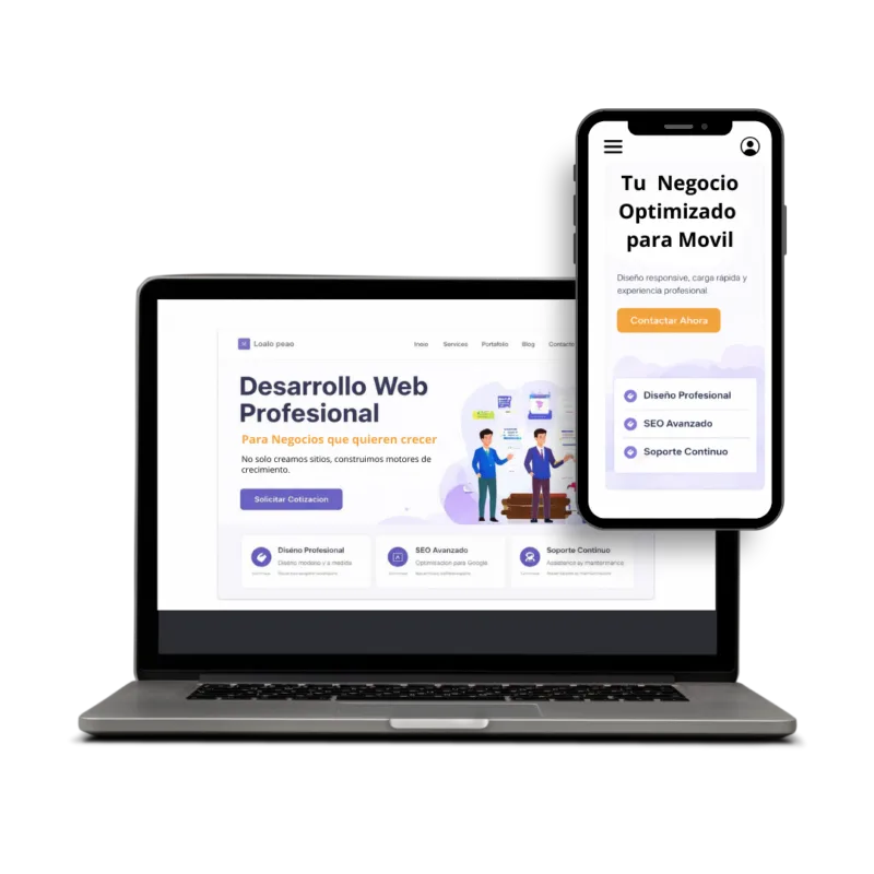 Servicios de desarrollo web profesional de alto rendimiento